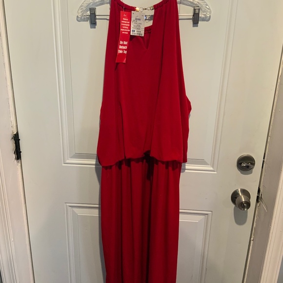 Ruby Red Dress - Picture 1 of 3